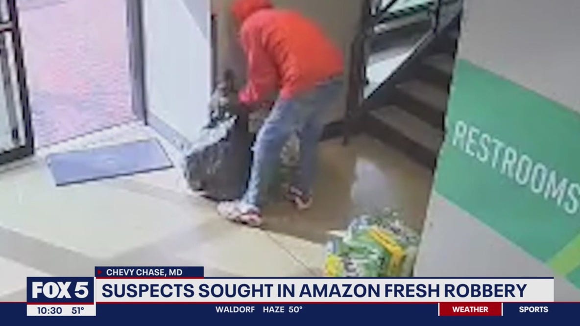 Retail theft ring strikes Amazon Fresh grocery store in Chevy Chase